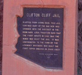 Cliff Jail Sign